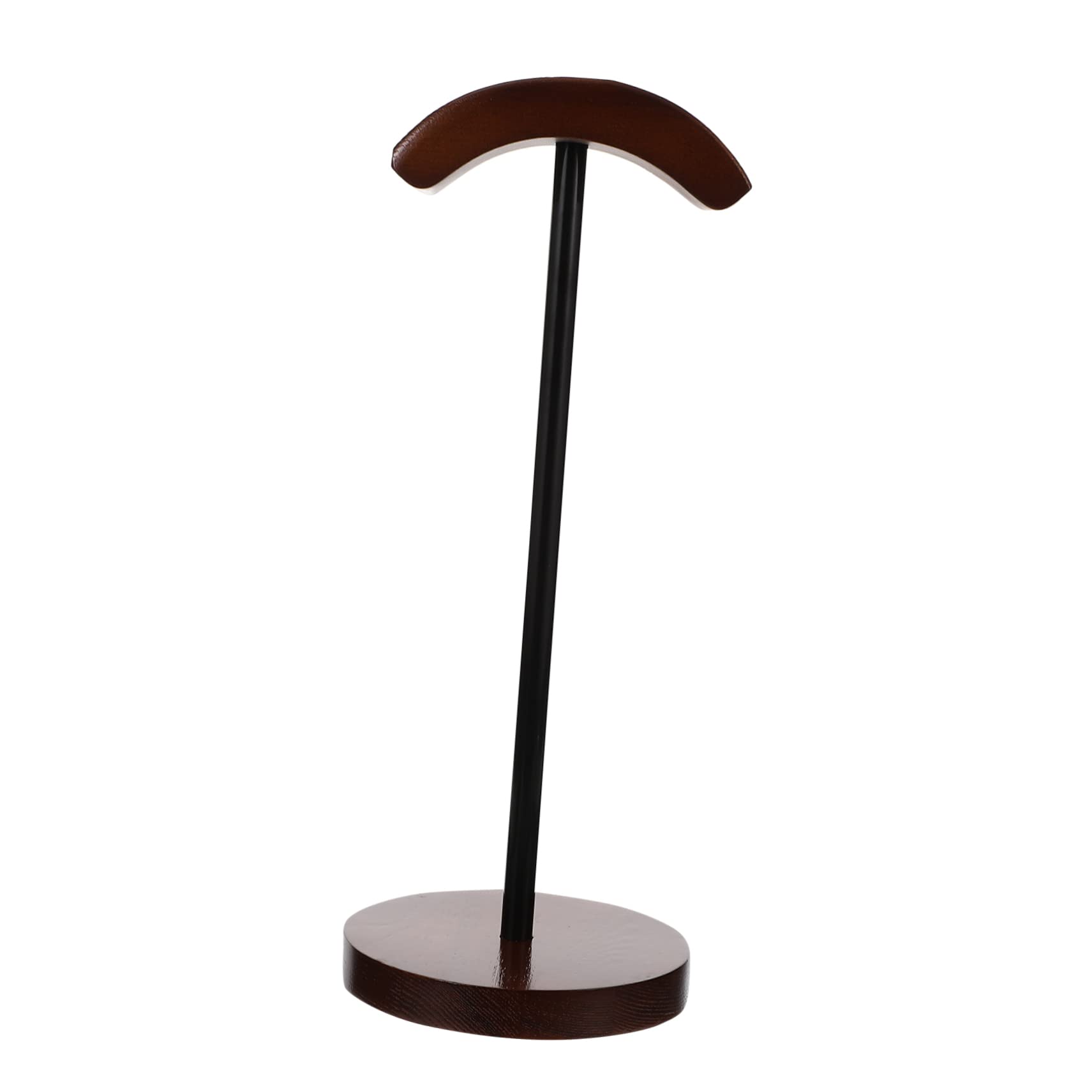 Tofficu Supporto per Cuffie in Legno per Desktop, Porta Auricolari da Scrivania, Resistente e Durevole, Accessorio per Headset e Headphone