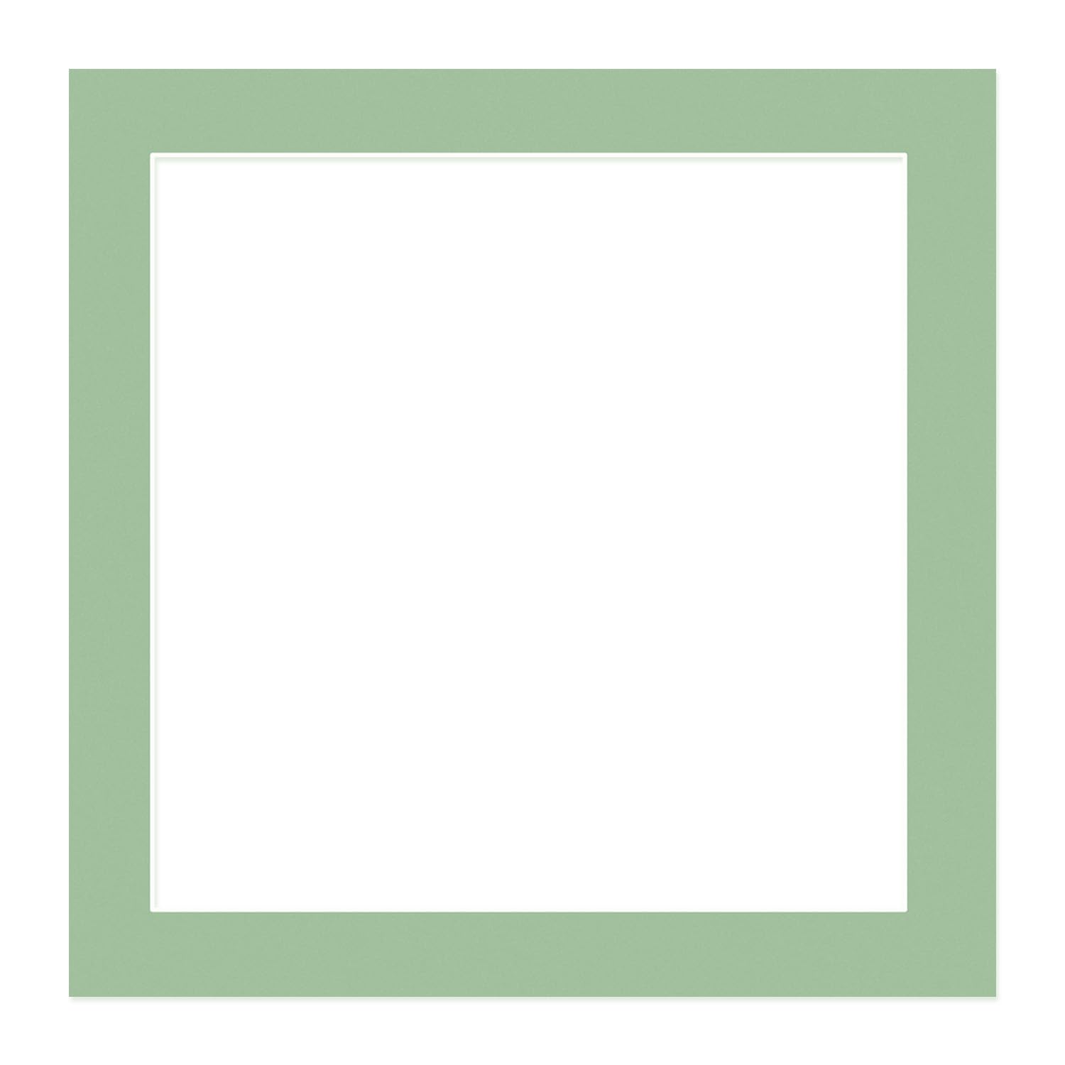 Alison Kingsgate 50x50cm Sage Green Picture Mount for 40x40cm Aperture — image 1