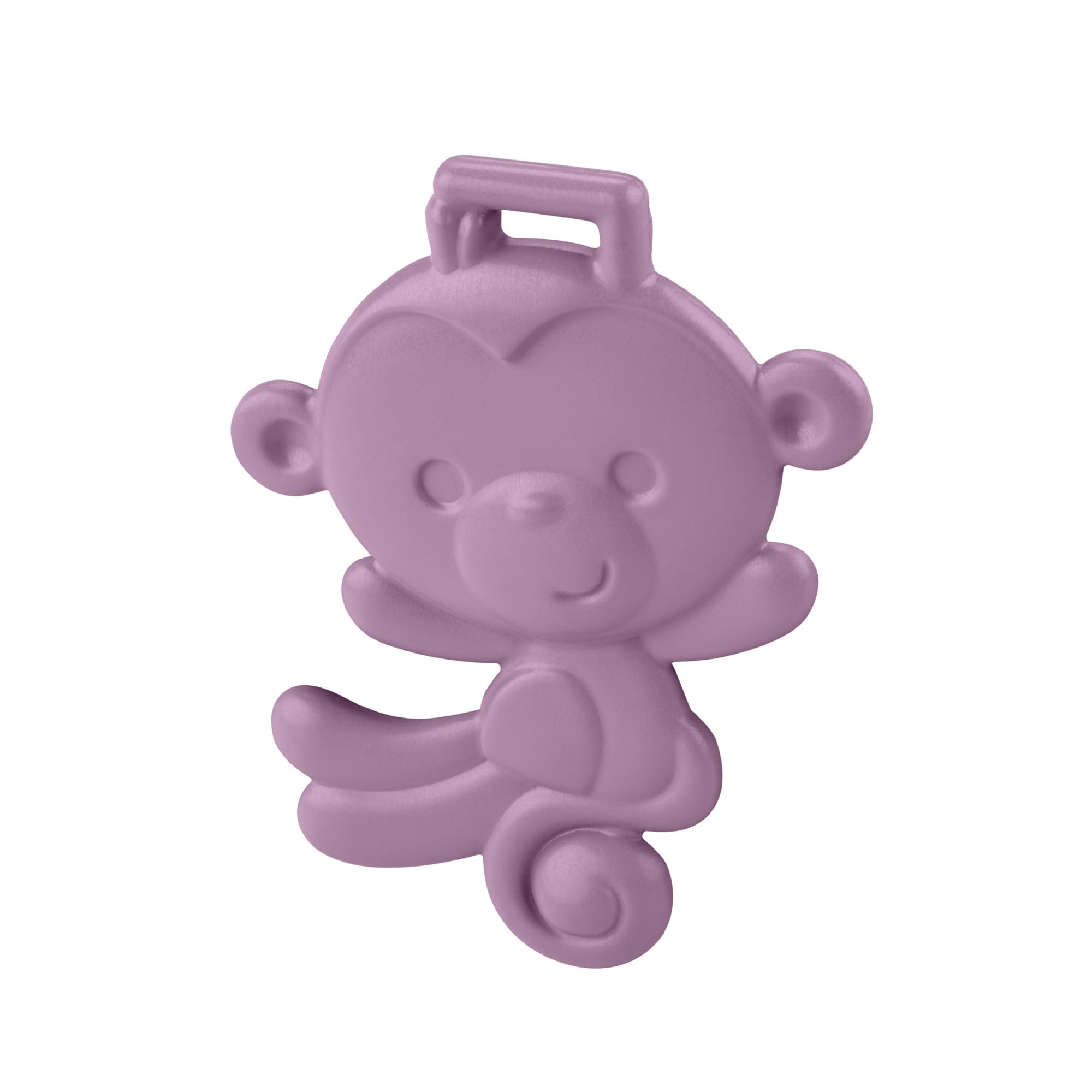 Fisher-Price Newborn Baby Toy Purple Monkey Teether BPA-Free for Tummy Time & Travel Sensory Play for Infants Ages 3+ Months-image-43