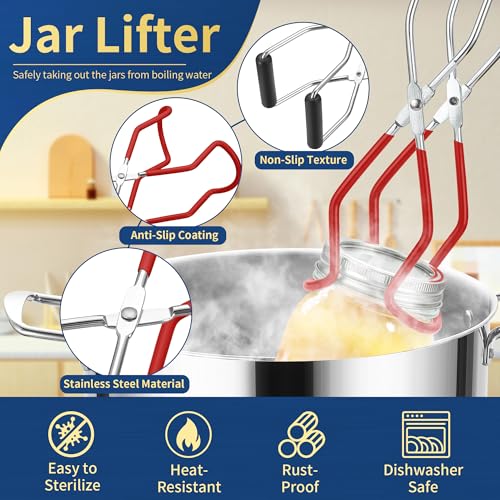 Image of Canning Supplies Starter Kit,Canning Kit Set for Beginners