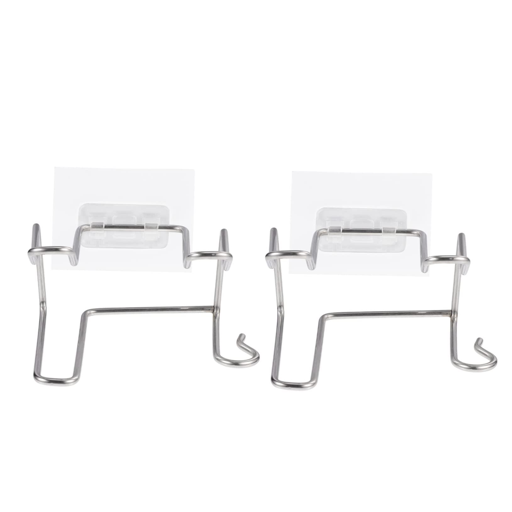 FOMIYES Sturdy Hair Dryer Stand Wall-mounted Rack No-screw Design for Easy Installation