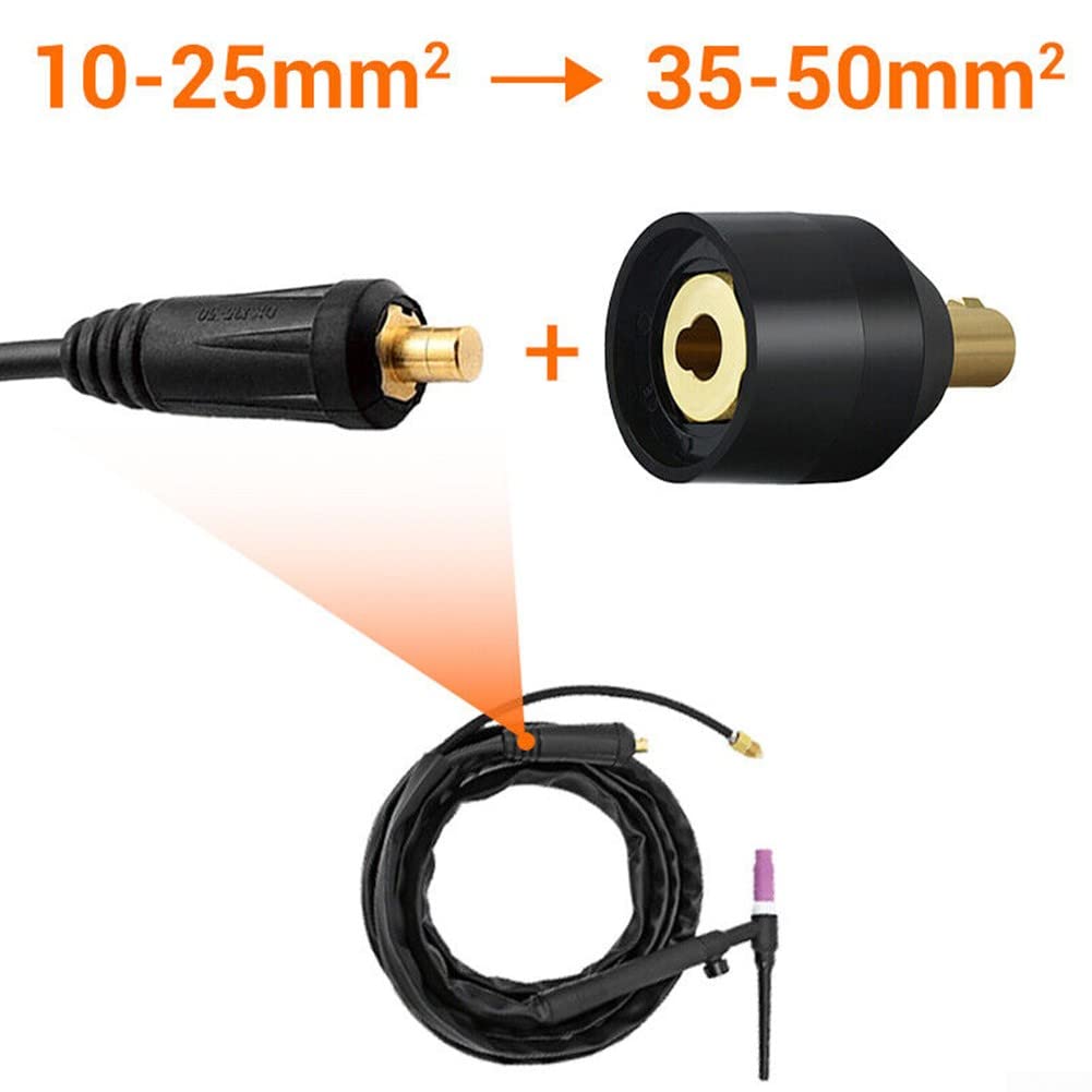Adaptateur Convertisseur Torche TIG ZiStarlilife WP26V 35-50mm Vers WP17V 10-25mm - Accessoire Soudage
