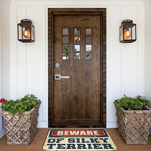 Paillasson d'extérieur Silky Terrier COTECI tapis d'entrée humour 50x80 cm - 3
