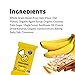 FreeYumm - Banana Maple Soft Baked Cookies - Plant Based with Real Fruit - Allergy Friendly Snacks - Gluten Free - Safe for School - 42 Individually Wrapped Cookies