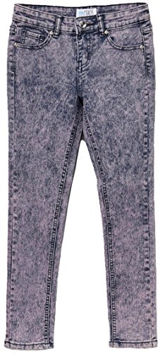 Image of ToBeInStyle Girl's Denim Easy Styling Classic Timeless Everyday Jeans Zip-Up Closure