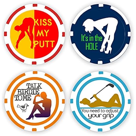 DA VINCI Poker Chip Golf Ball Markers Cover