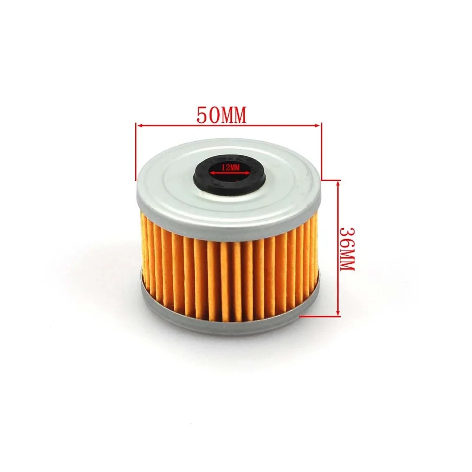 Compatibile per Bajaj 100 Boxer CT100 115 Caliber 130 BM150 135 Pulsar Compatibile per Yamaha YS125 Byson FZ16 150 Filtro olio universale | 5 PCS