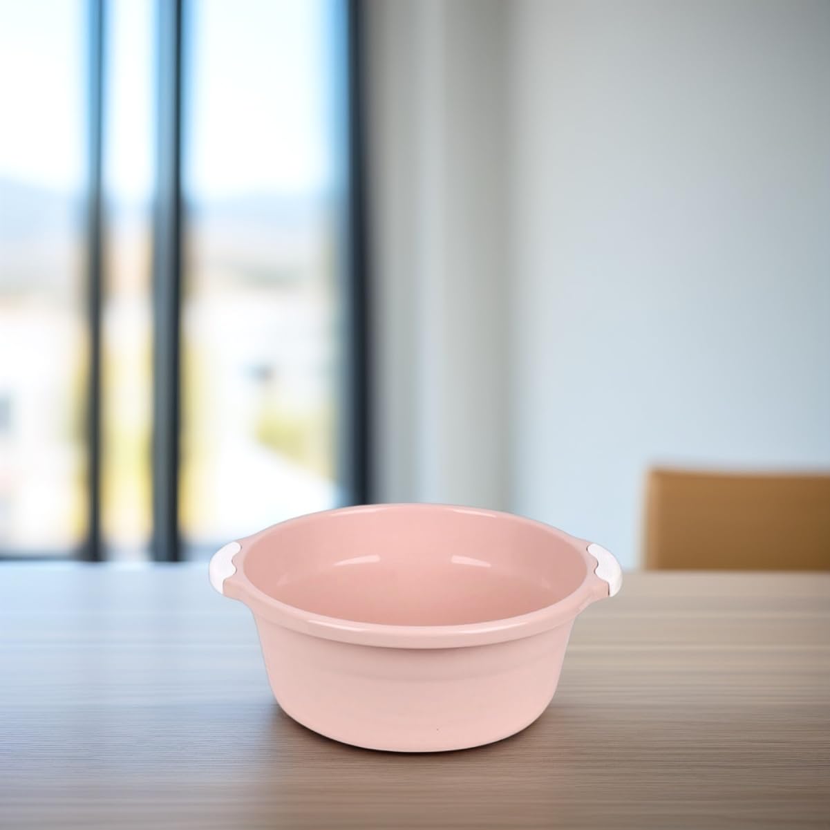 CLISPEED 2 Pezzi Bacino in Plastica Rosa per Lavare i Piedi e Viso, Multifunzione senza Odore, Materiale Pp Resistente per Bagno e Cucina