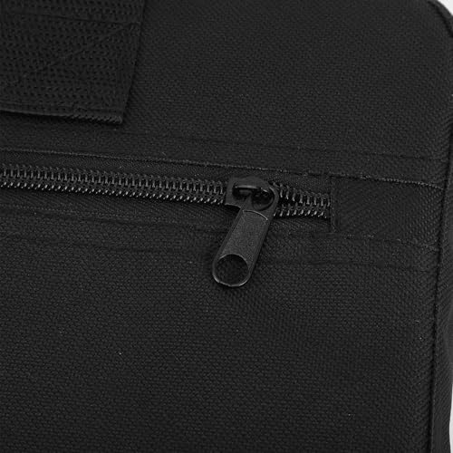 Chaise de plage pliante noire avec dossier réglable NUOBESTY