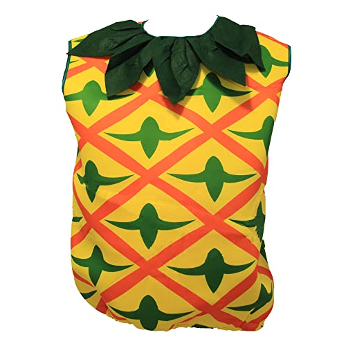 Bristol Novelty Disfraz de piña, multicolor, Talla única (AF104) Halloween