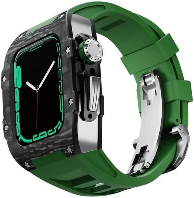 Bracelet Apple Watch carbone pour sport et bureau 45mm
