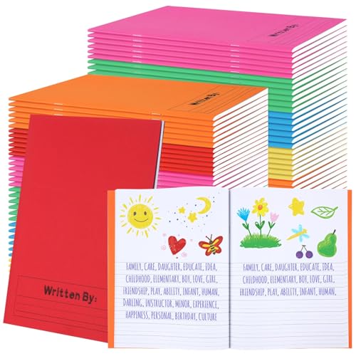 Henoyso 48 Pcs Primary Composition Notebook K-2 9 3/4 x...