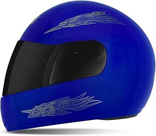 CAPACETE FECHADO PRO TORK LIBERTY 4 SOLID AZUL TAM. 58 VIS. FUMÊ