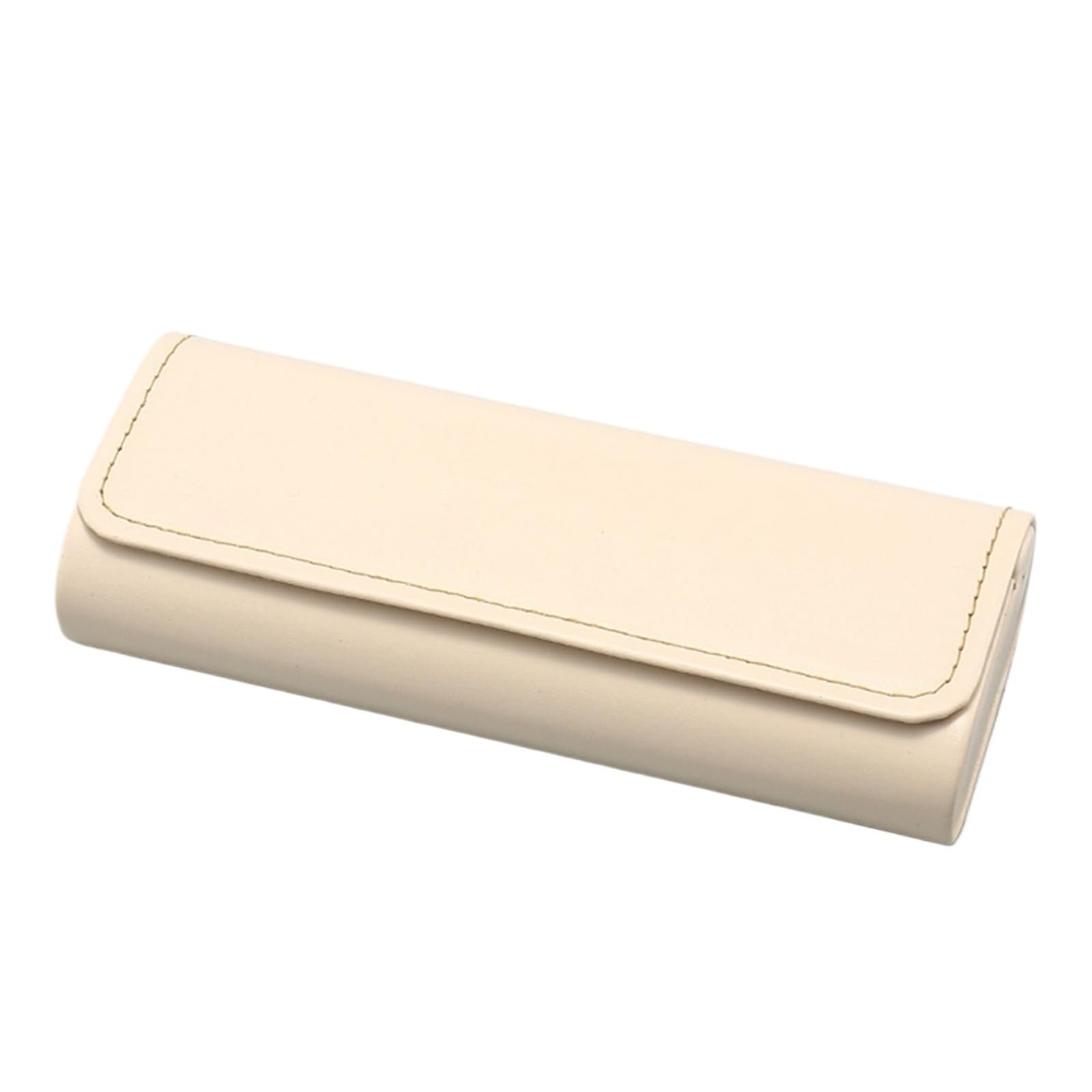 Étui à lunettes portable en cuir PU for hommes et femmes, résistant la pression