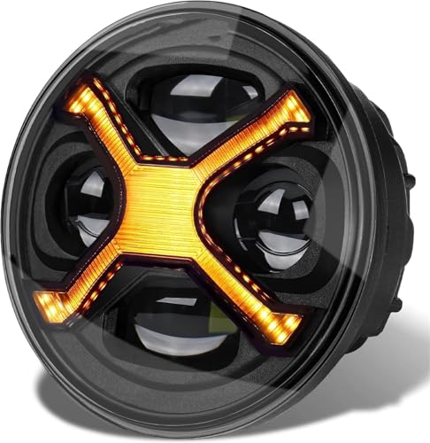 Phare rond LED 5-3/4 moto résolvant le manque de visibilité de nuit