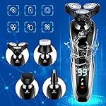 iwoole Electric Razor for Men,Mens Electric Shavers Cordless Rechargeable,4 in 1 Dry Wet Waterproof Mans Shaver Electric…
