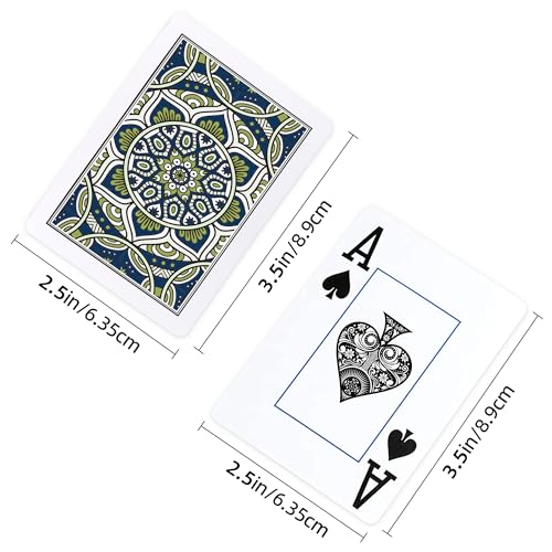 Metsyth CARDS001 Plastic Playing Cards 2 Pack Waterproof Poker Cards,Jumbo Large Print Playing Cards thumb #5