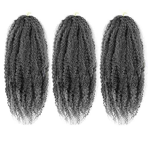 Dansama Grey Marley Hair 18 Inch