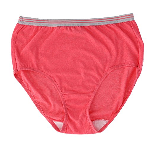 Fruit of the Loom Women's Heather Brief Underwear (6 Pair Pack), 7, Multi2