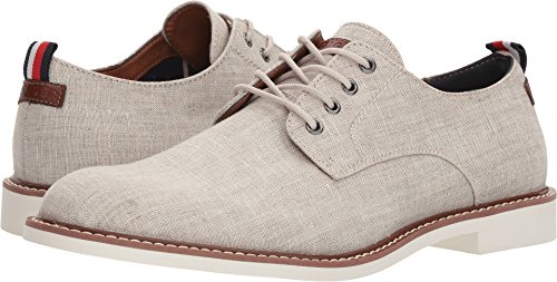 Tommy Hilfiger Men's GARSON3 Shoe, Light Natural Fabric, 10.5 Medium US