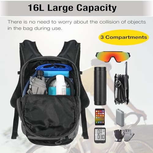 Bicycle Cycling 16L Lightweight Backpack