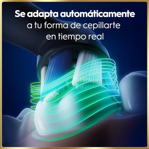Miniatura 5 de Oral-B iO 9 Cepillos de Dientes Eléctricos, Negro y Rosa, Pack de 2