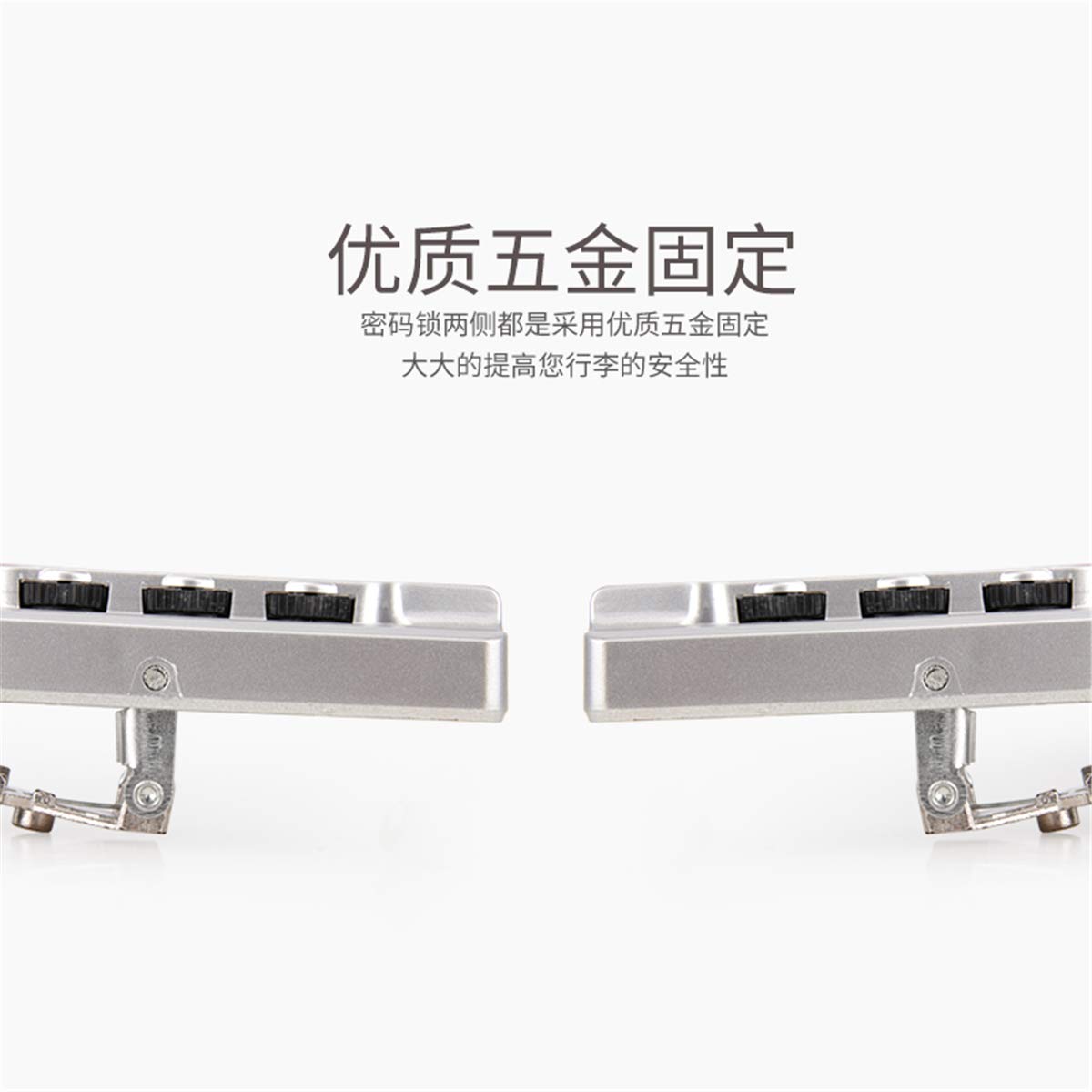 Set di una coppia lucchetti sicurezza con password K907#
