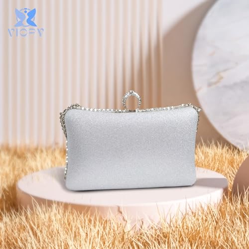 Recopilación y reviews de Bolso plateado boda - solo los mejores. 9 Imagen adicional