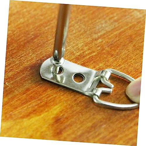 Image of 50pcs d Picture Hangers Heavy Duty Metal Hooks for Framing for Home Office Gallery and Weddings Robust Wall Hardware for Hanging Paintings and Photos