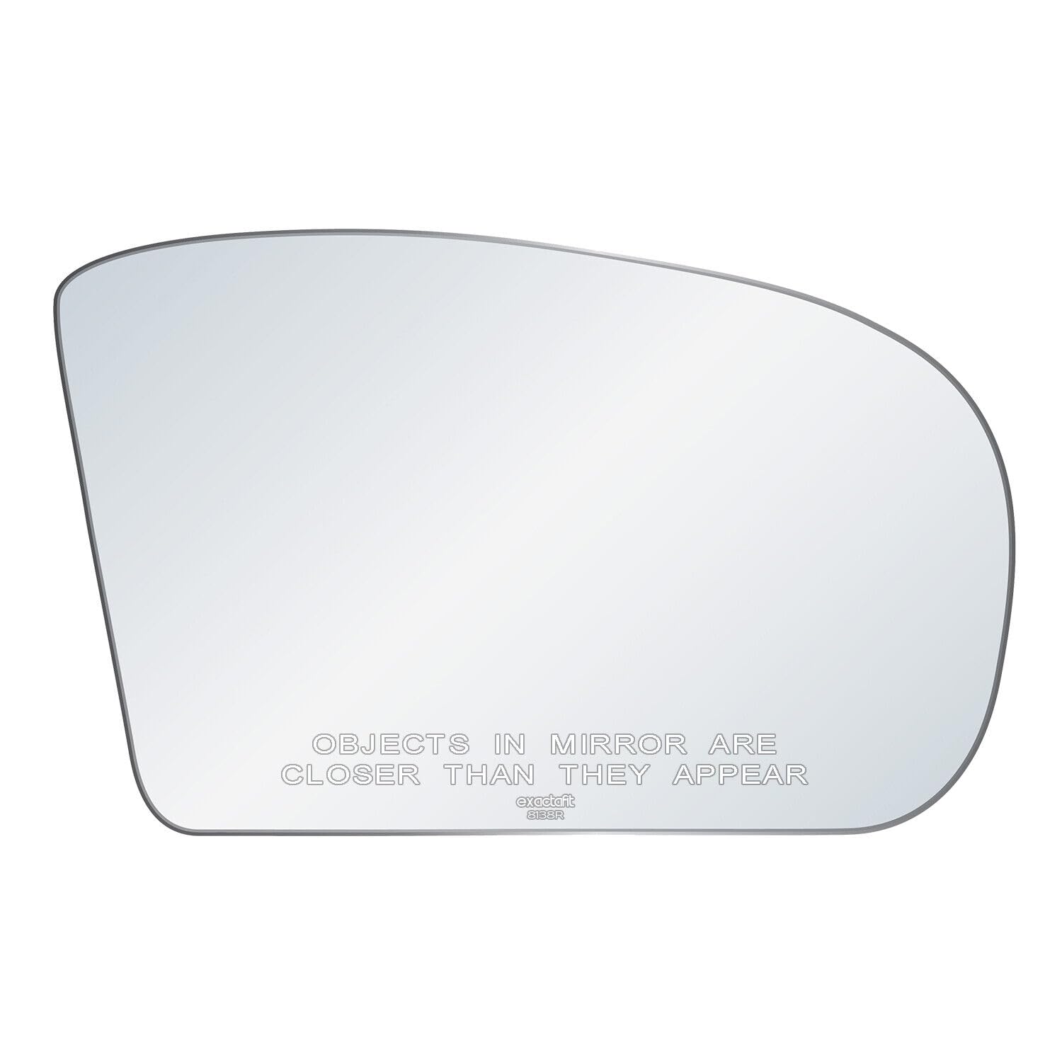 exactafit 8138R Passenger Side Mirror Glass Replacement Repair Compatible With 2001-2007 Mercedes Benz C230 C240 C280 C320 C350 C32 C55, 2003-2009 E280 E320 E350 E500 E550 E55 E63 AMG
