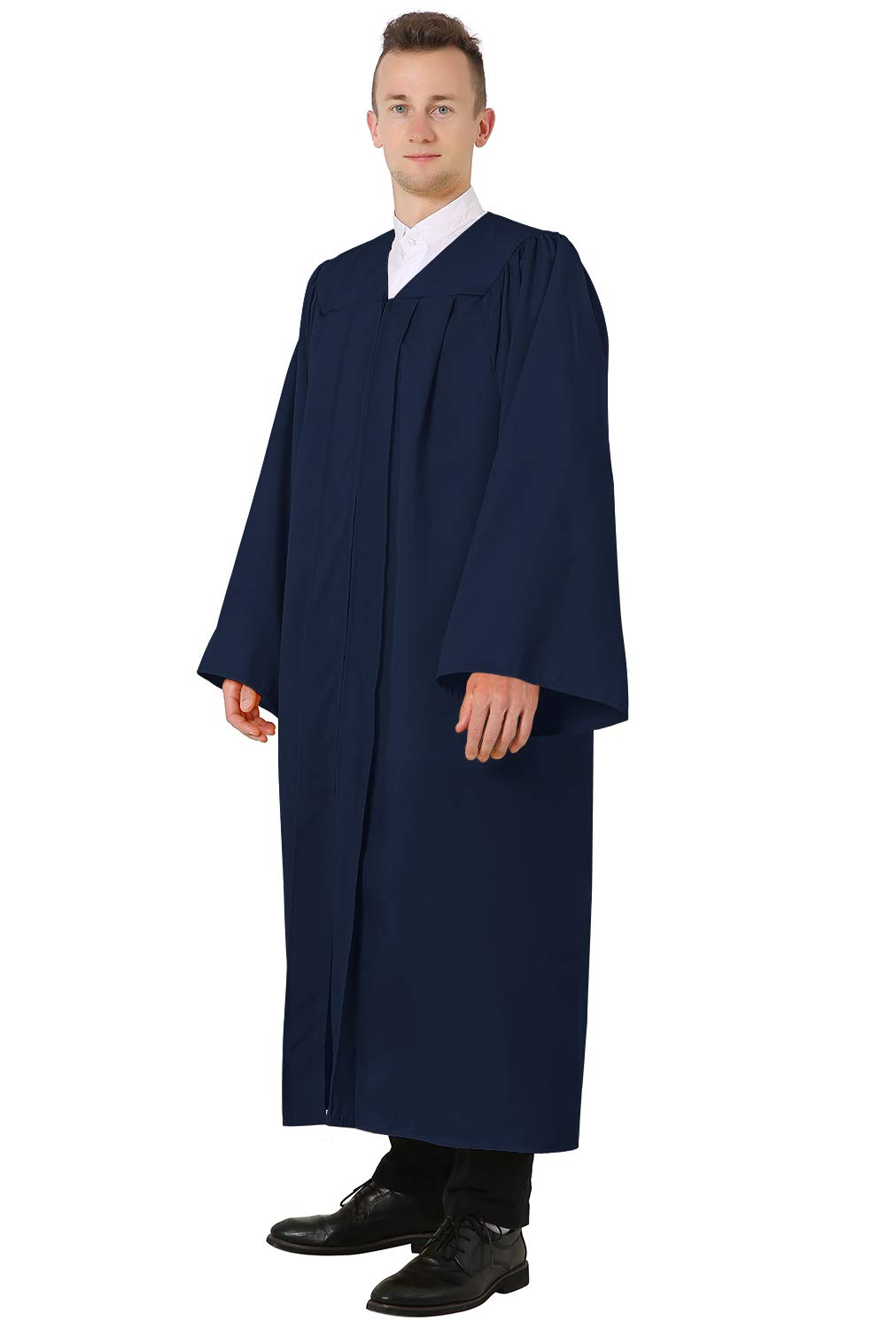 Snapklik.com : Matte Graduation Gown, Unisex Choir Robe For Church ...
