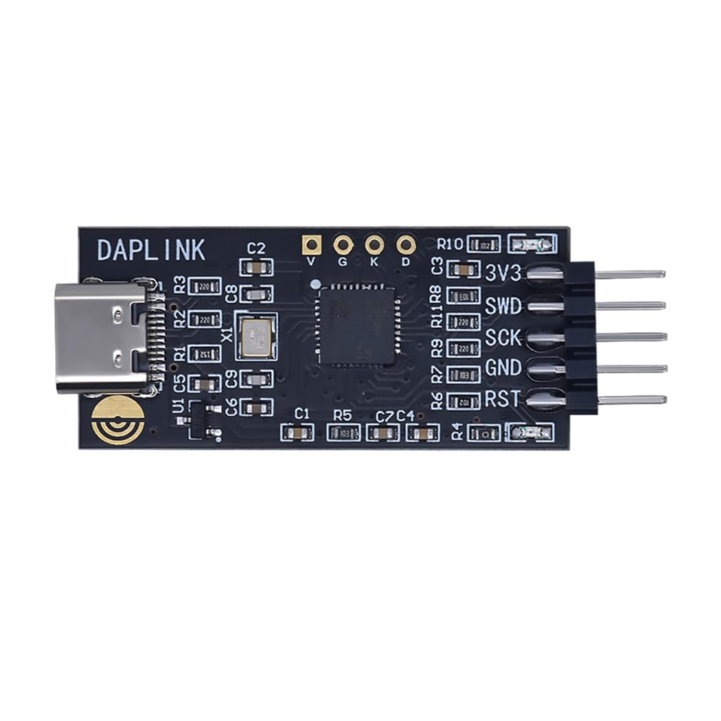 Hailege DAPLINK Burner Simulation Download Support Most Cortex-M Chips SWD Virtual Serial Port Replace CH340 CP2102 STLINK STM32 Burner PL2303 USB to TTL 5 V USB C Power