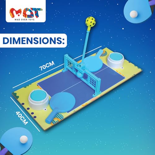 Image of Table Tennis Battle Big 2-Player Head-to-Head Action with Rackets, Ball & Net Indoor Sports Game Birthday Gift for Kids 5+ Adults