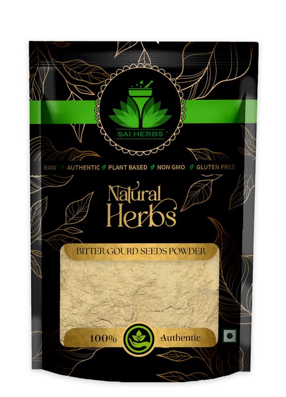 SAI HERBS Bitter Gourd Seeds Powder - Tukhm-e-Karela Powder - Pure & Natural (250 Grams) (B0C93SMTH8) Amazon Price History, Amazon Price Tracker