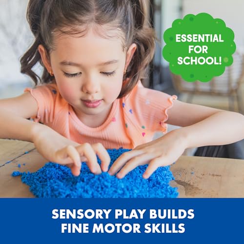 Educational Insights Pluffle® 4-Pack - Sensory Bin Foam Set, No Mess Alternative to Sand Toys & Slime for Toddlers at Home or in The Classroom, Fun Sensory Table Filler, Gift for Kids Ages 3+