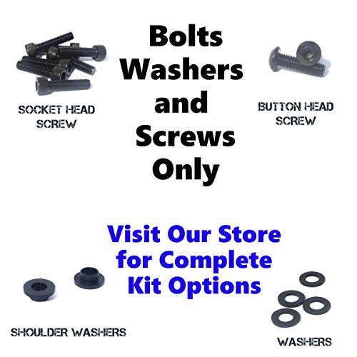Black Standard Motorcycle Fairing Bolt Kit For Honda CBR1000RR 2004-2005 Body Screws, Fasteners, and Hardware