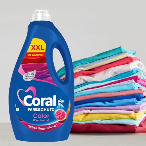 Coral Farbschutz Color Waschmittel XXL 60 WL – Ansicht 4