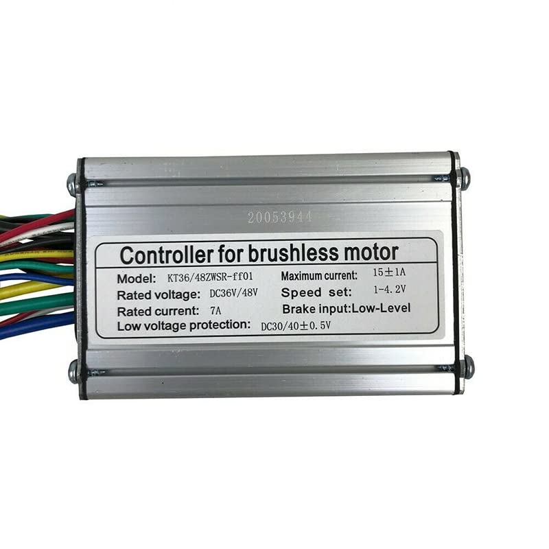 Controleur Trottinette Electrique 4 8V / 36V Contrôleur de Moteur sans Balai for vélo électrique à vélos électriques DC Accessoires Modification