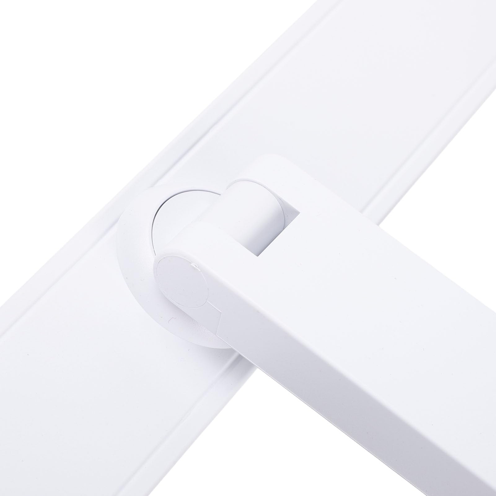 FTVOGUE Lampada da Scrivania a LED Pieghevole, Lampada da Tavolo Dimmerabile in ABS con Orologio, 3 modalità di Illuminazione Batteria da 3600 MAh Touch Control Eye Caring Senza Sfarfallio per Studio
