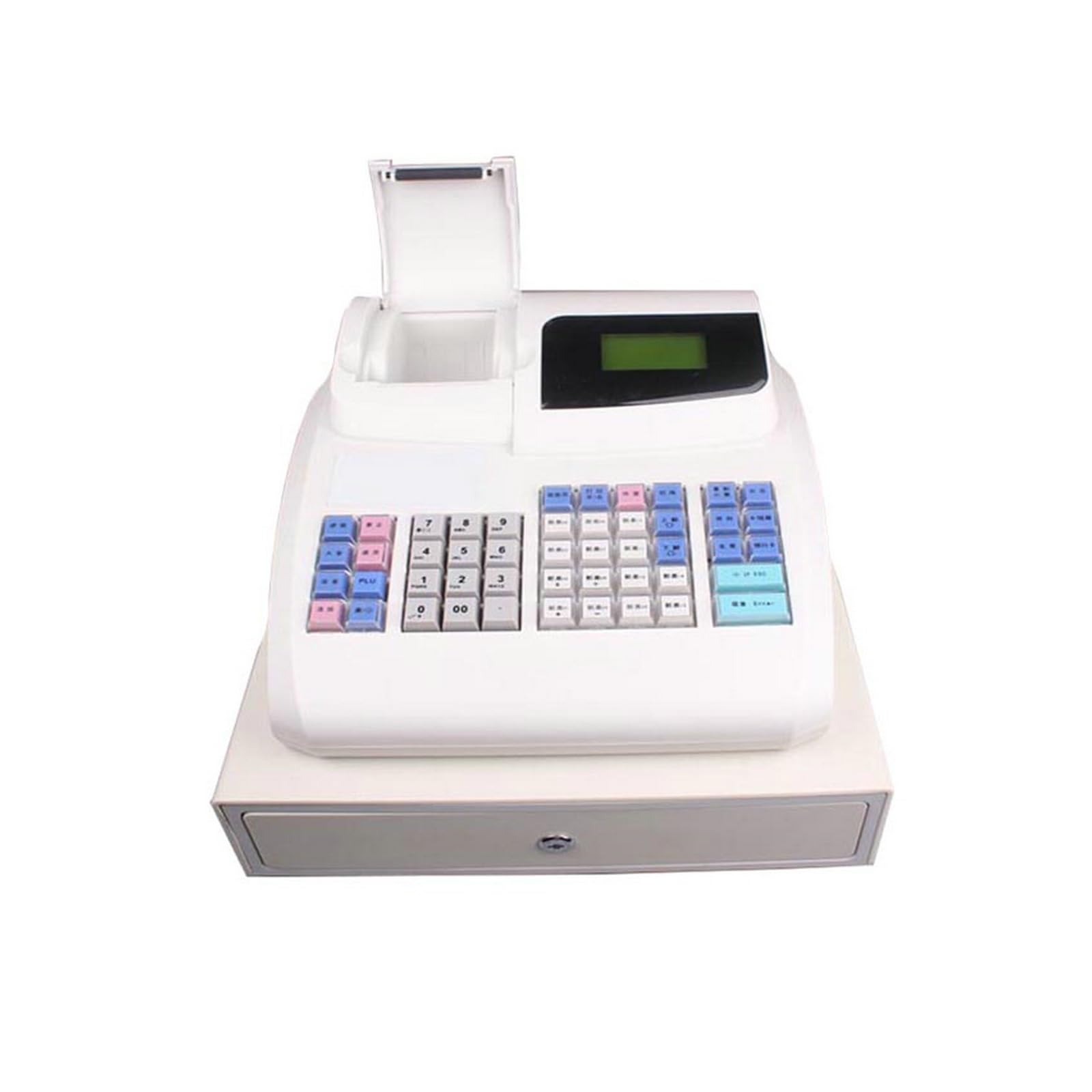 Tiroirs-caisses ECR for Point de Vente de Restaurant, Caisse enregistreuse électronique for Magasin de détail ECR800,Réponse Rapide(Blanc)