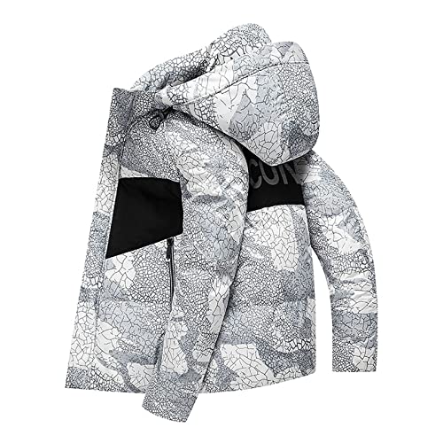 Manteau d'hiver pour hommes idéal pour les trajets urbains sous la neige