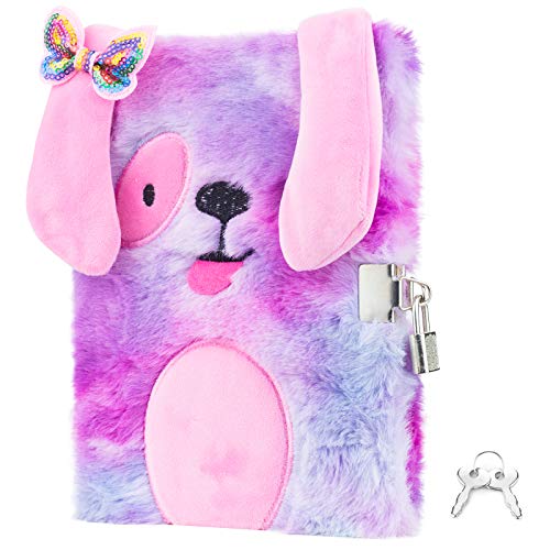 Girls Diary Lock Key Journal Diaries Kids Cute Padlock