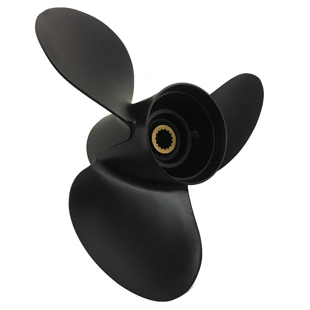 ARKDOZA Propeller for Suzuki 14x19 14x17 13 1/2x15 13 1/4x17 13 3/4x17 13 3/4x19 13 3/4x21 13x19 DF70/80/90/100/115/140HP 15 Spline RH Aluminum