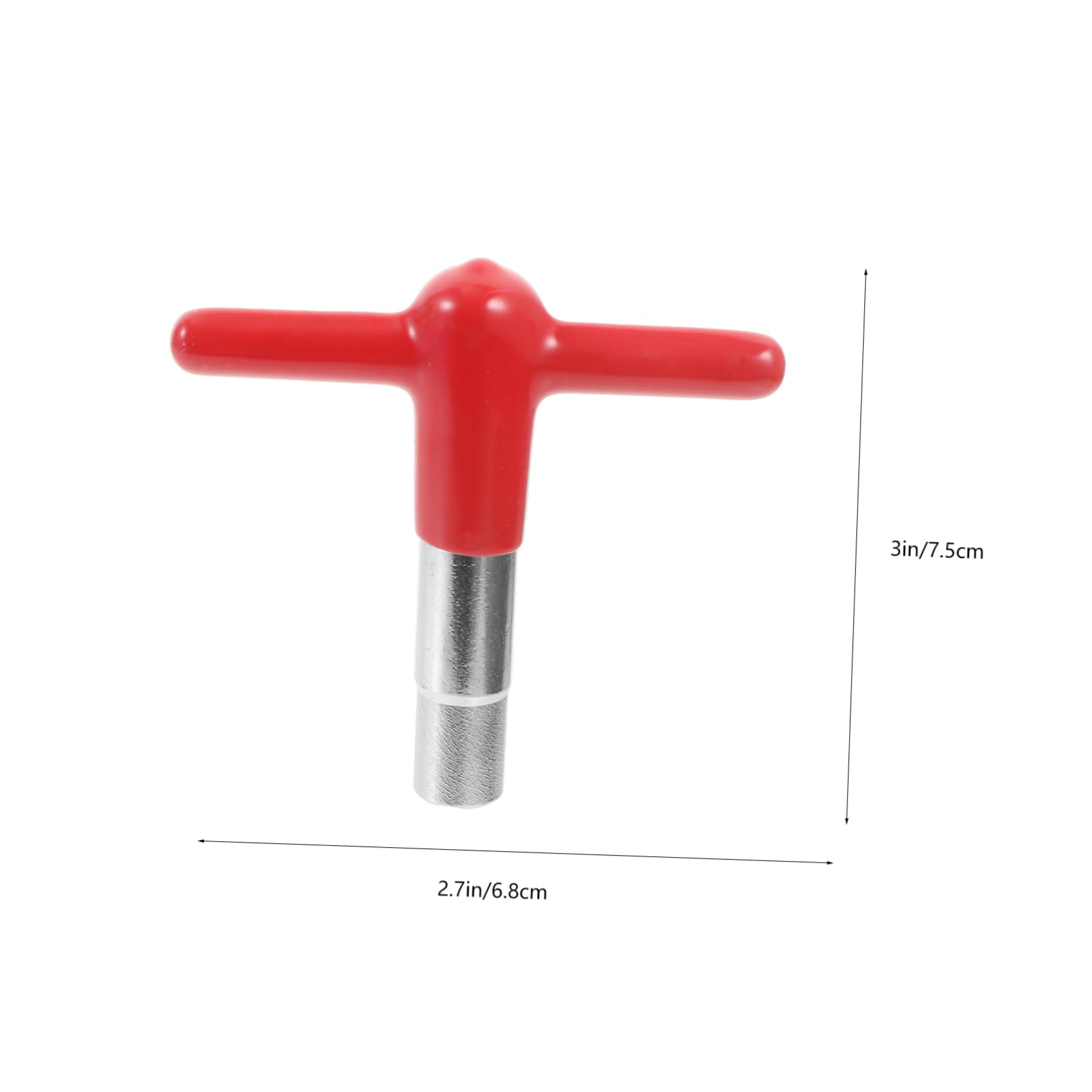 NULYLU Set Drum Adjustment Wrench Snare Drum Accessories Instrument Drum Keys Drum Wrench Universal Drum Tuning Key Drum Tuning Tools Metal Drum Key T Shape Drum Key Drum Key Tool