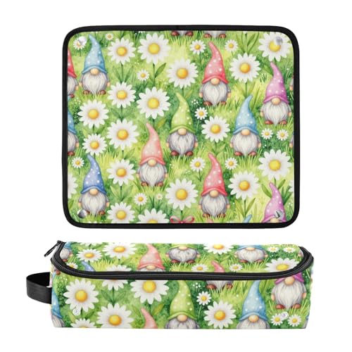 Estuche 2 en 1 para planchas y rizadores de viaje y tapete resistente al calor doble capa para herramientas calientes como planchas, rizadores, volumizador y estilizador de cabello miniatura 3
