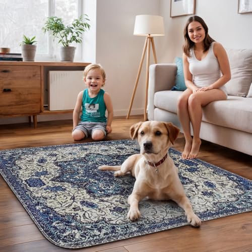Image of PUPIBOO Washable Pee Pads for Dogs and Cats - Super Absorbent Reusable Puppy Training Pads - 100% Waterproof, Leak-Proof & Non-Slip Whelping Pads for Pet Housebreaking