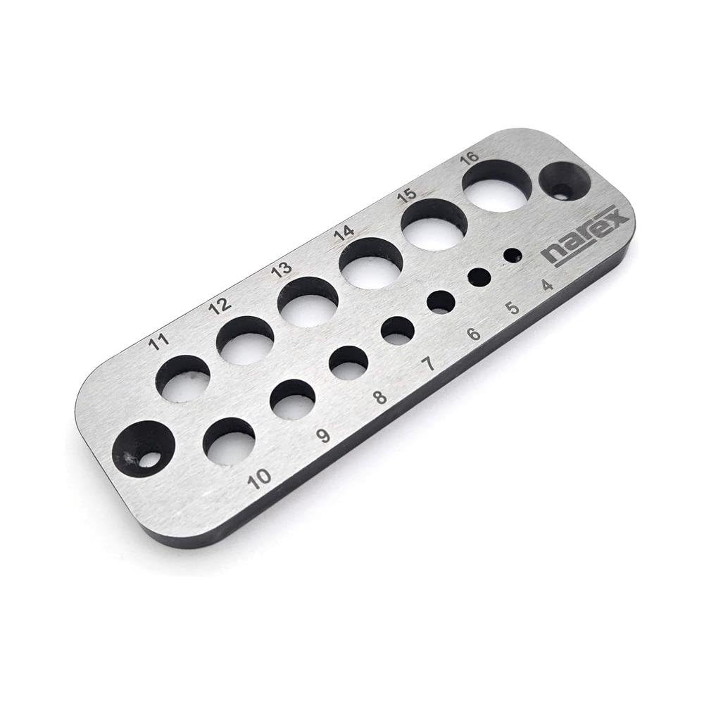 Narex Metric Dowel Plate