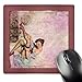 Price comparison product image 3dRose mp_192930_1 8" x 8" Sexy Vintage Pinup Digital Art Collage Mouse Pad