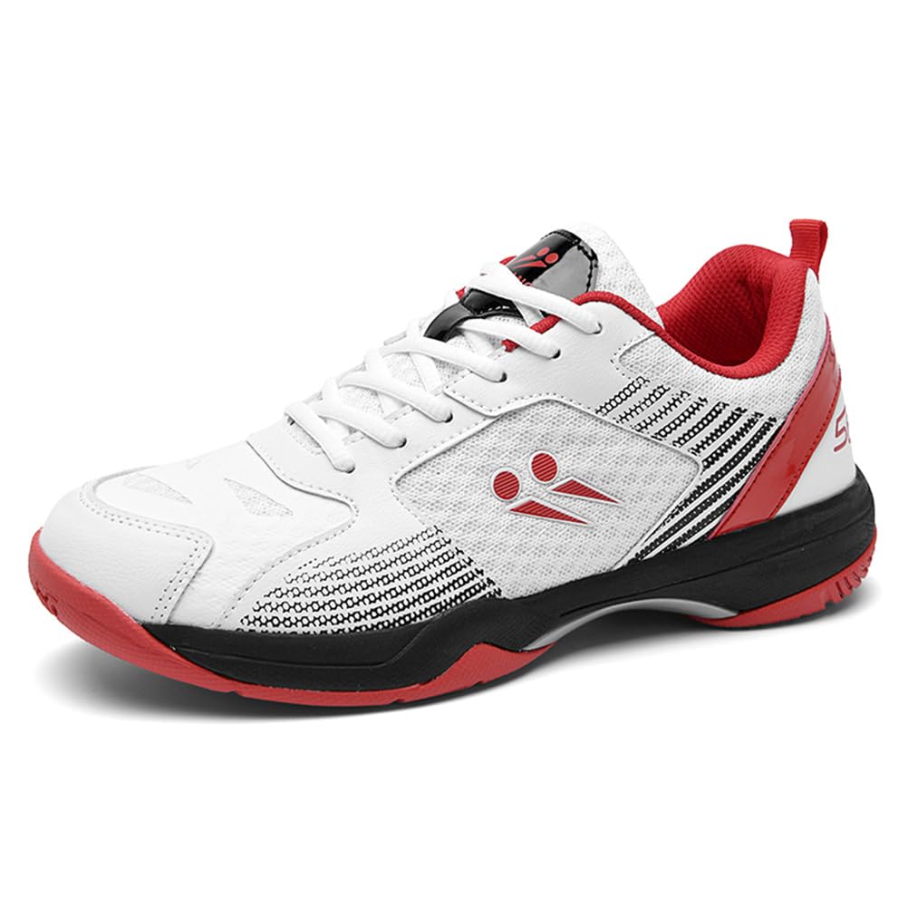 JiuQing Zapatillas De Pickleball Hombre Mujer para Bádminton Voleibol Cancha Interior Antideslizantes Y Ligeras
