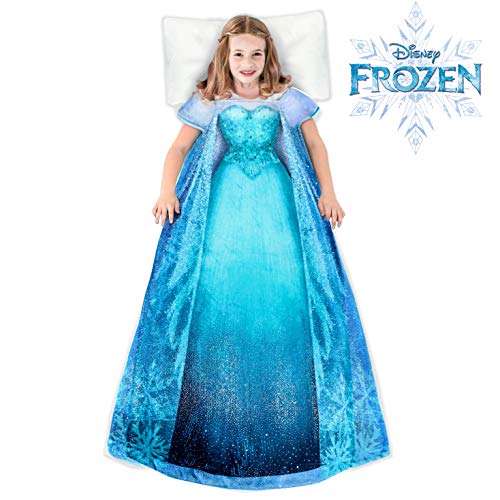 Blankie Tails | Disney Frozen Wearable Blanket - Frozen Disney Movie Double Sided